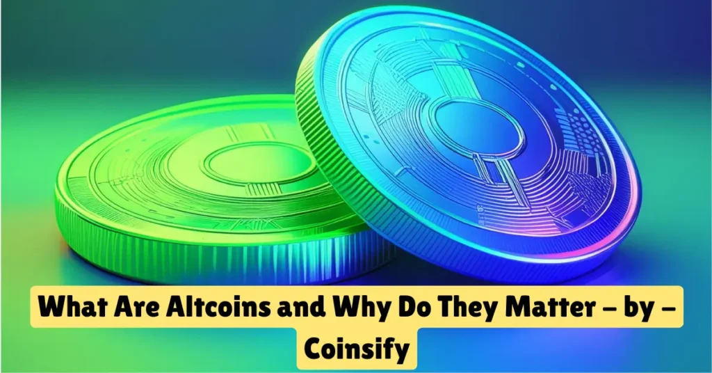what are altcoins and why do they matter - by - coinsify